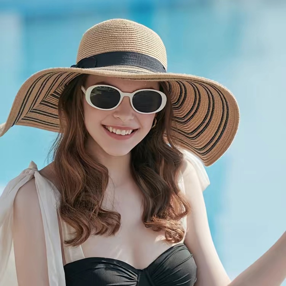 Nwt Spring & Summer Straw Boho Hat - image 1